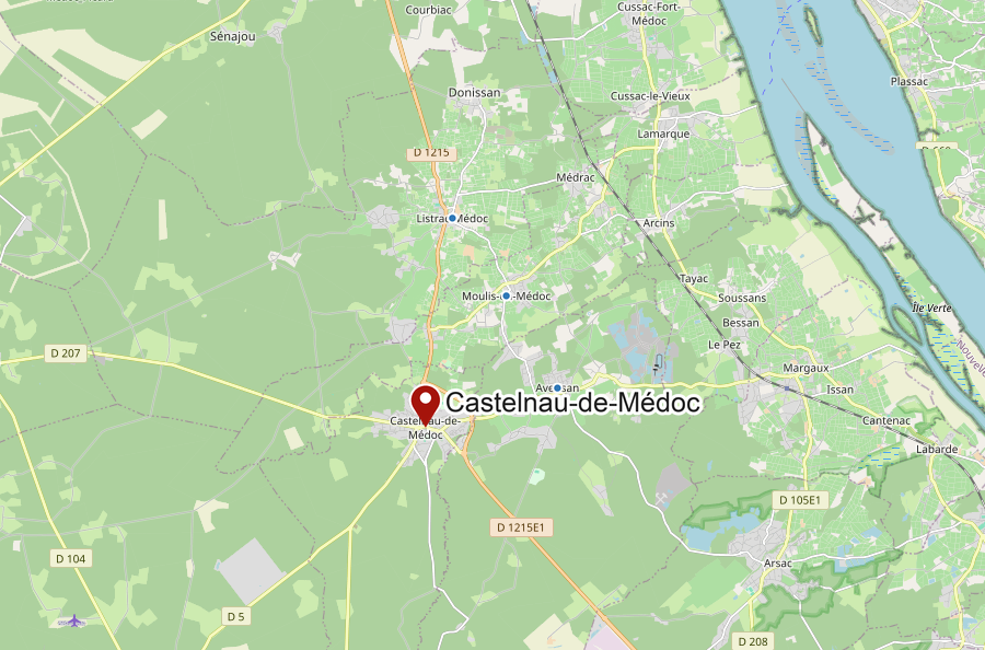 Karte von Castelnau