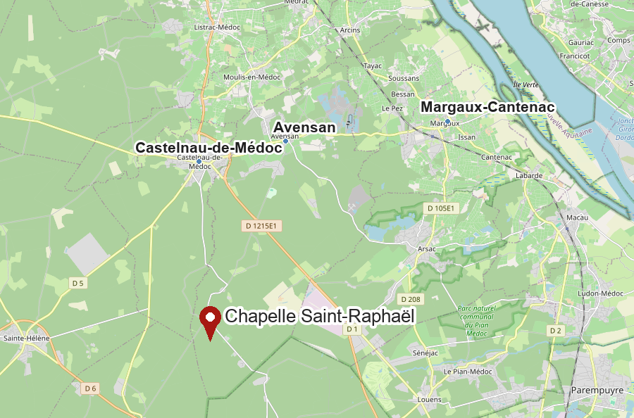 Karte von Saint-Raphaël