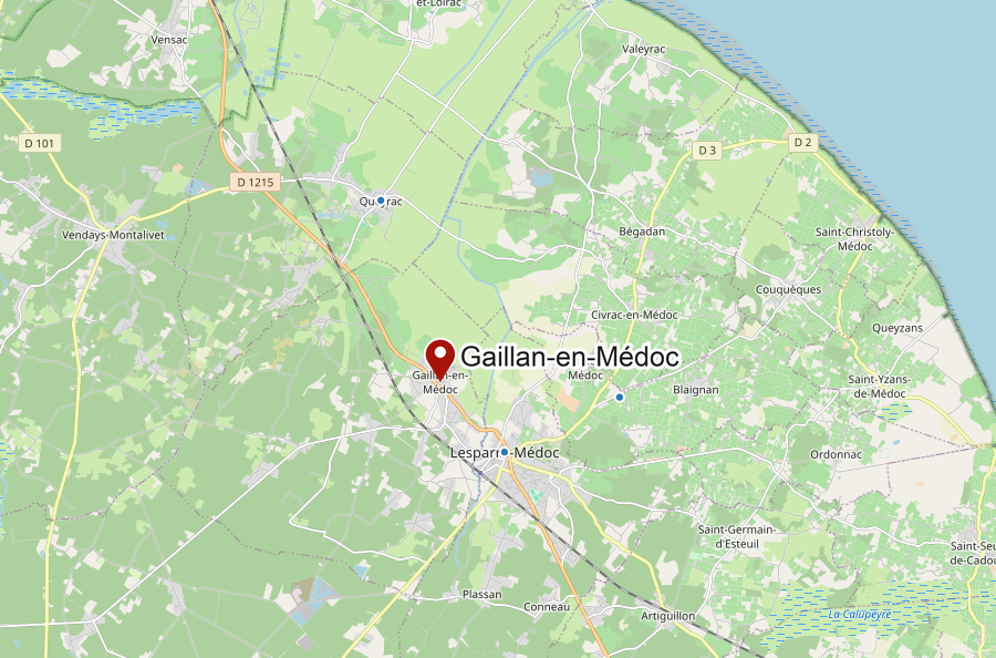 Carte de Gaillan