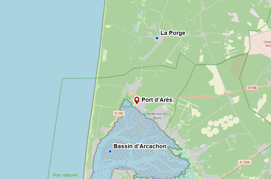 Balade en canoë de La Porge au port d’Arès sur le bassin d’Arcachon