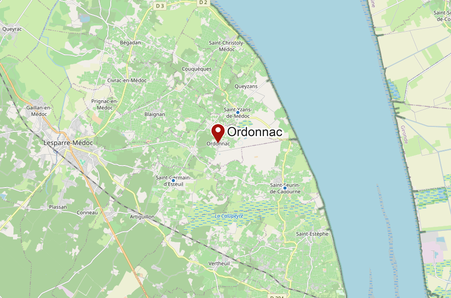 Carte d’Ordonnac