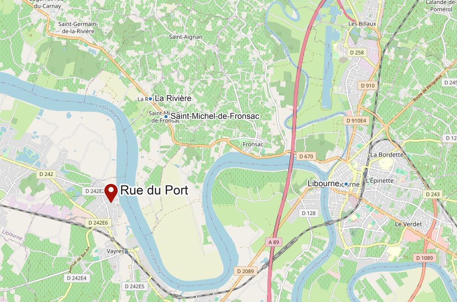 Carte de Port Saint-Pardon