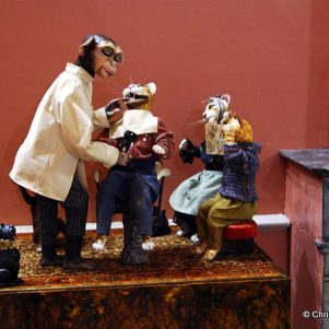 The figures automata Museum in Vertheuil